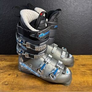 Nordica La Nina Women's Downhill Ski Boots Grey Size 26.5 305mm BSL 7-7.5 UK